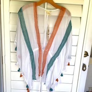 New Quagga Green label shawl/coverup